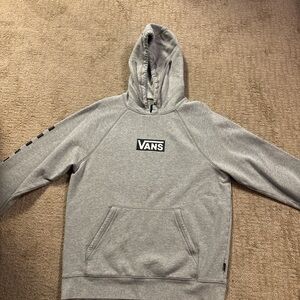 Vans Gray Sweatshirt Hoodie Classic Pullover